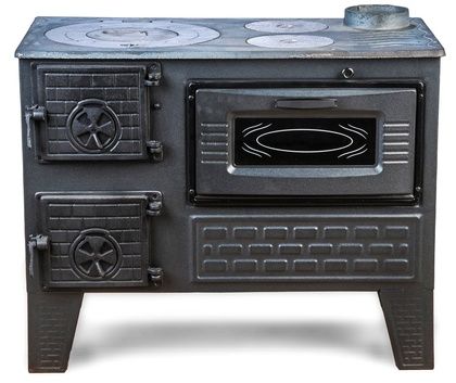 Отопительно-варочная печь МастерПечь ПВ-04 с духовым шкафом, 7,5 кВт в Иванове