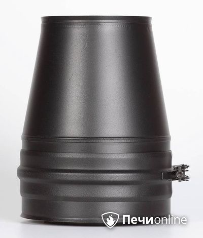 Комплектующие дымохода Schiedel Конус д.150 PM25 (Черный) Permetr в Иванове
