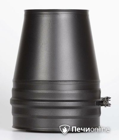 Комплектующие дымохода Schiedel Конус д250 PM25 (Черный) Permetr в Иванове