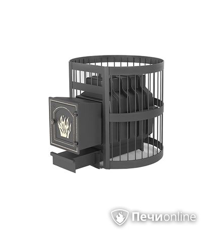 Дровяная печь-каменка Везувий Легенда Ретро Стандарт" 24 (ДТ-4) в Иванове
