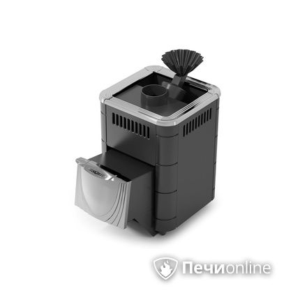 Дровяная печь-каменка TMF Гейзер Микра 2017 Inox ДН ЗК антрацит в Иванове