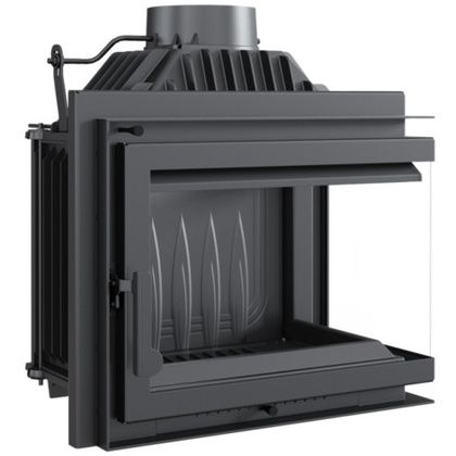 Каминная топка Kratki SIMPLE/M/S/P/BS угловое стекло справа в Иванове