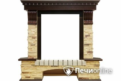 Портал для электрокамина Royal Flame Pierre Luxe угловой сланец под классический очаг в Иванове