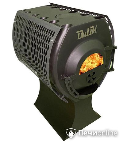 Отопительно-варочные печи Березка BulyK 280 Плюс со стеклом и экранами боковыми в Иванове