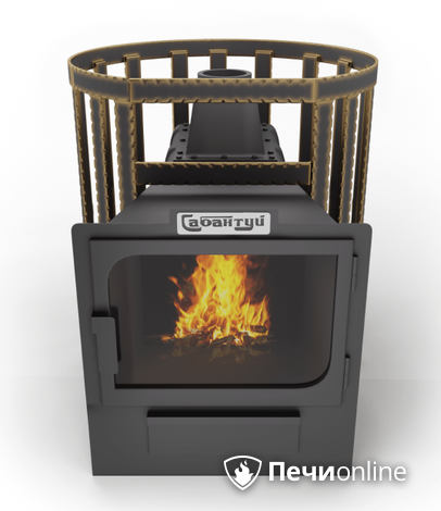 Дровяные печи-каменки Сабантуй Булава Чугун 24 панорама в Иванове