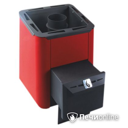 Дровяная банная печь Конвектика Колибри 9 терракота в Иванове