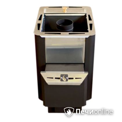 Дровяная банная печь Конвектика Колибри 9Б антрацит в Иванове