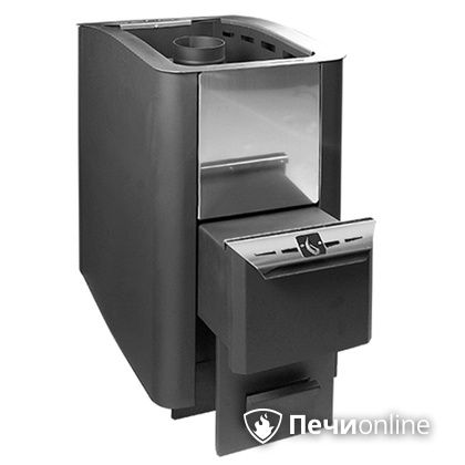 Дровяная банная печь Конвектика 26 антрацит в Иванове