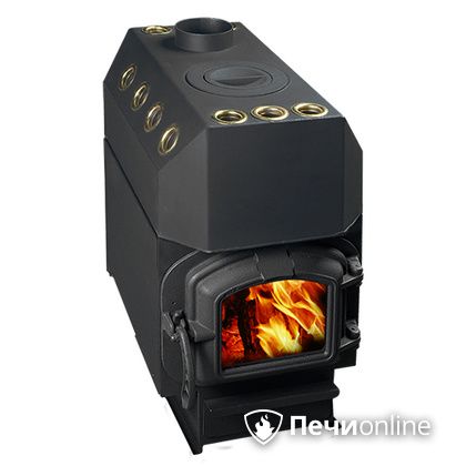 Печь буржуйка Конвектика Ставр 150 с варочной поверхностью и чугунной дверцей в Иванове