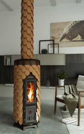 Отопительная печь TMF Сента Панголина Лайт терракота в Иванове