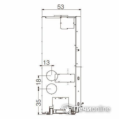 Каминная топка Edilkamin WINDO 120 nero в Иванове