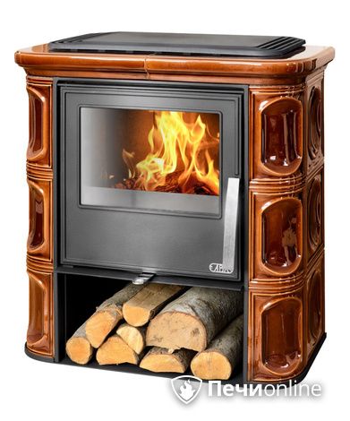 Печь-камин ABX Florencie, коричневая в Иванове