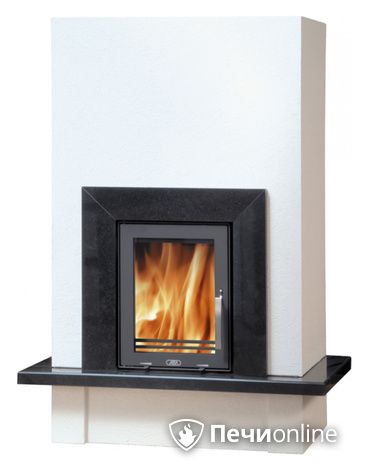 Печь-камин ABX Puris, гранит черный/гранит черный в Иванове