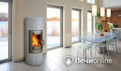 Печь-камин ABX Porto, тальк в Иванове