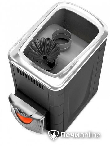 Дровяная банная печь TMF Ангара 2012 Inox ДНС КТК ЗК антрацит в Иванове