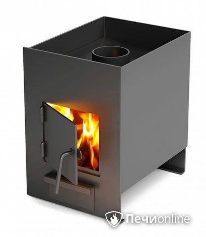 Дровяная банная печь TMF Двушечка антрацит в Иванове