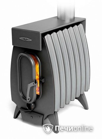 Отопительная печь TMF Огонь-Батарея 7 Лайт антрацит-серый металлик в Иванове