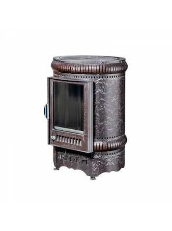 Отопительно-варочная печь Ферингер  Нелжа ПФ (Верде Гватемала наборный) в Иванове