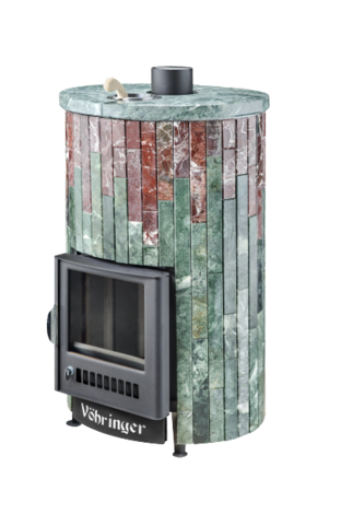 Печь для бани Ферингер  Уют-18 ПФ (Змеевик+Россо Леванте) в Иванове