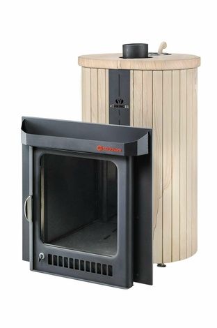 Печь для бани Ферингер  Оптима ПФ ("Окаменевшее дерево" перенесённый рисунок) в Иванове