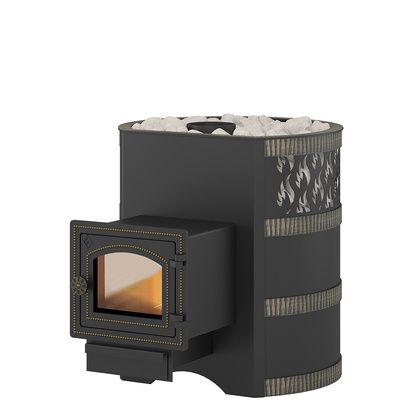 Дровяная банная печь Везувий Лава 12 (ДТ-3С) в Иванове