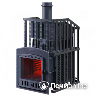 Дровяная банная печь Гефест Гром Ураган 50 (П2) в Иванове