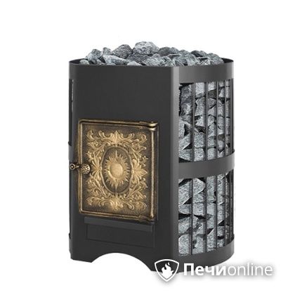 Дровяная банная печь Везувий Скиф Стандарт 12 ДТ-3 без выносного тоннеля в Иванове