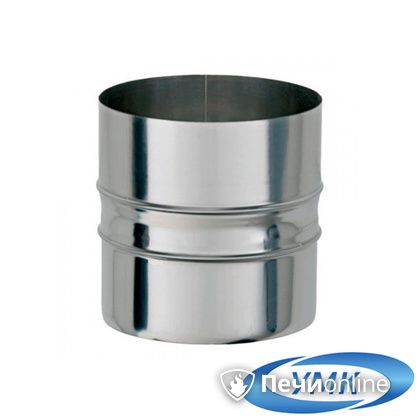 Дымоход УМК Адаптер котла D140 1.0мм нержавейка h=120мм в Иванове