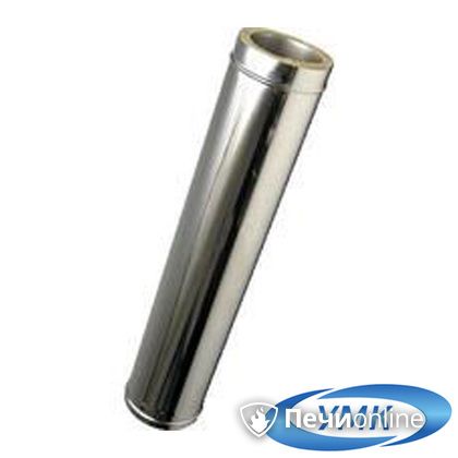 Дымоход УМК Сэндвич-труба 1.0м 180х260 Н+Н 0.5мм 0.5мм по воде в Иванове