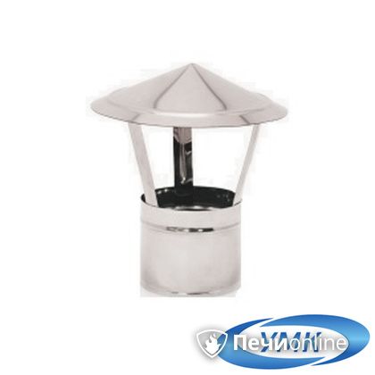 Дымоход УМК Зонт D115 0.5 мм. нержавейка в Иванове