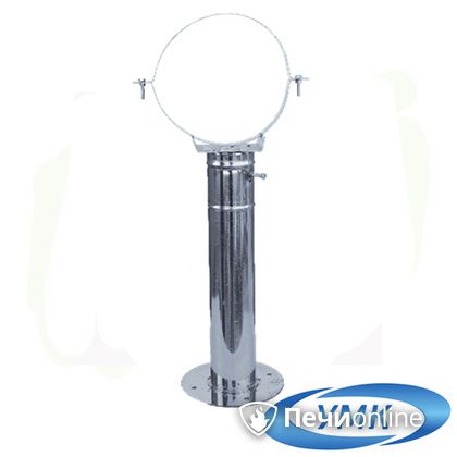  УМК Кронштейн опорный телескопический 40-75 D180 1.0 мм нержавейка в Иванове