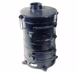 Печь-буржуйка Буржуйка ПОВ-57 армейская чугунная в Иванове