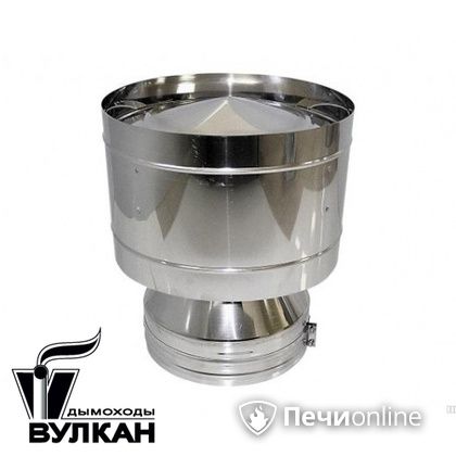 Дефлектор Вулкан DDH оцинкованный с изоляцией 50 мм D=160/260 в Иванове