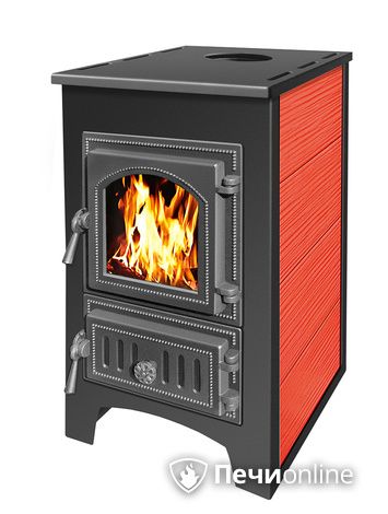 Печь-камин Везувий ПК-01 (270) красный в Иванове