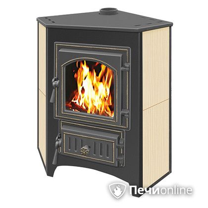 Печь-камин Везувий ПК-01(220) угловой бежевый в Иванове