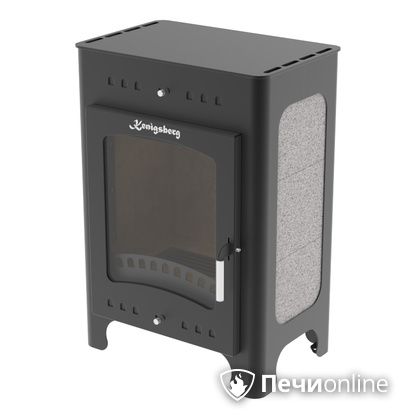 Печь-камин Протопи Кенигсберг 9Z без конфорки выход дымохода назад в Иванове