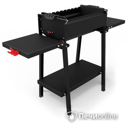 Мангал Grillver Крафтикс Блэк на подставке в Иванове