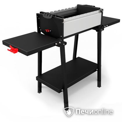 Мангал Grillver Крафтикс Сильвер на подставке в Иванове